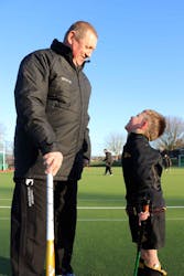 Queen's College hockey lesson