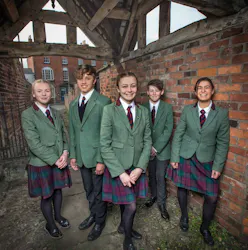 Oswestry School students