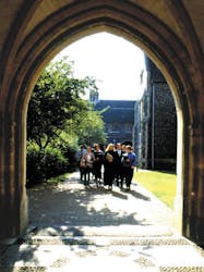 Lancing College arch
