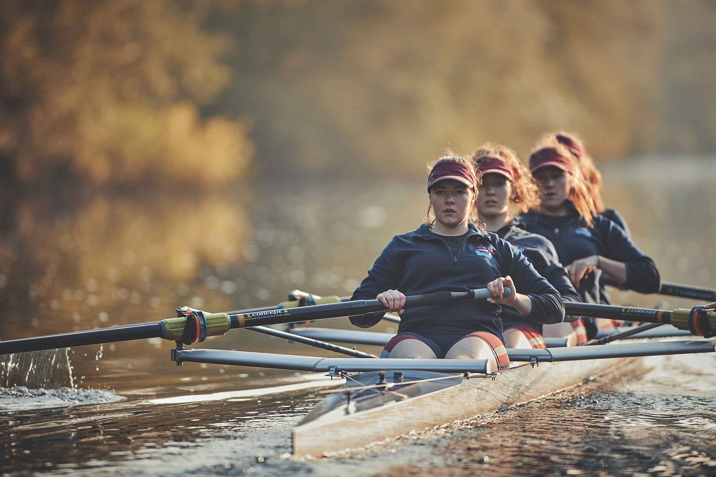 Monmouth girls rowing team