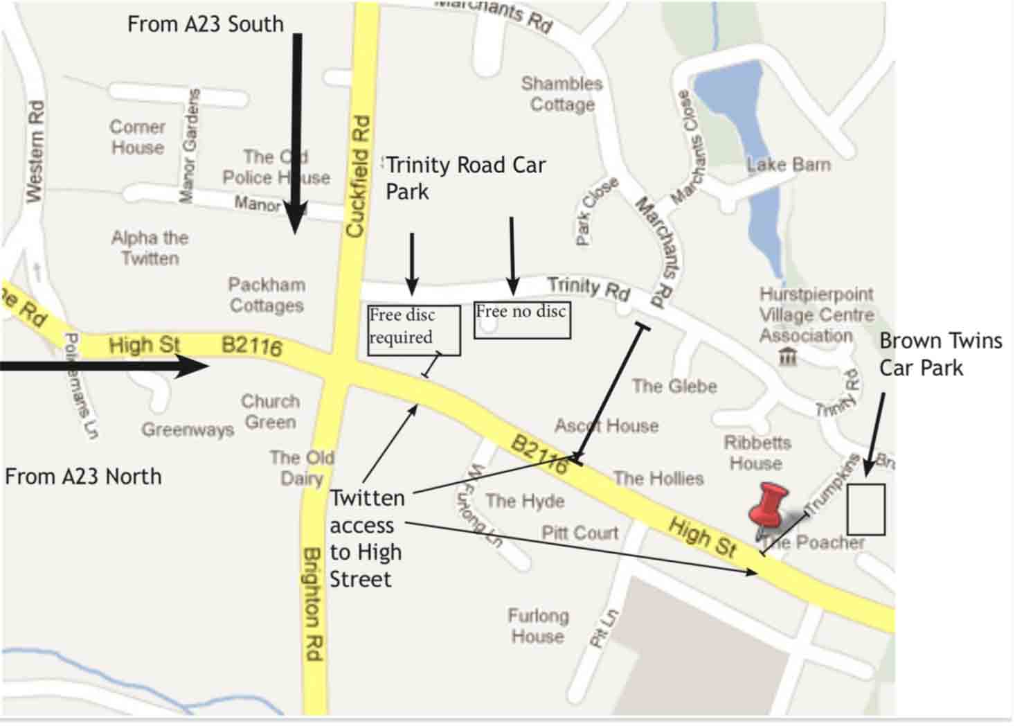 parking in hurstpierpoint 