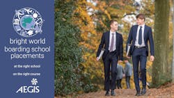 The Bright World boarding school placements brochure 