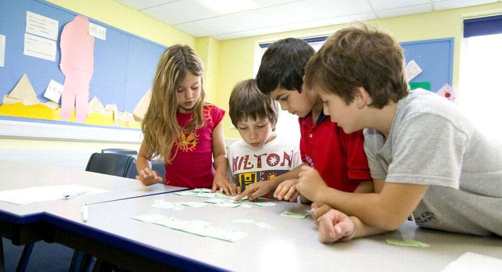 primary school students 