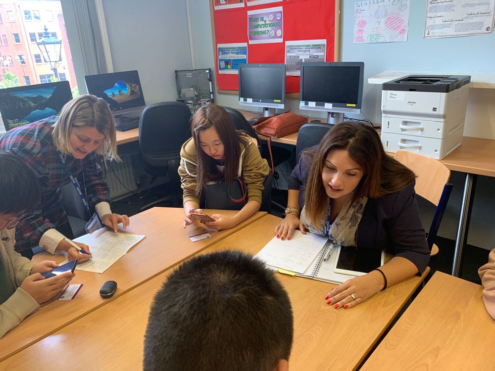 Classroom with Su from Bright World 