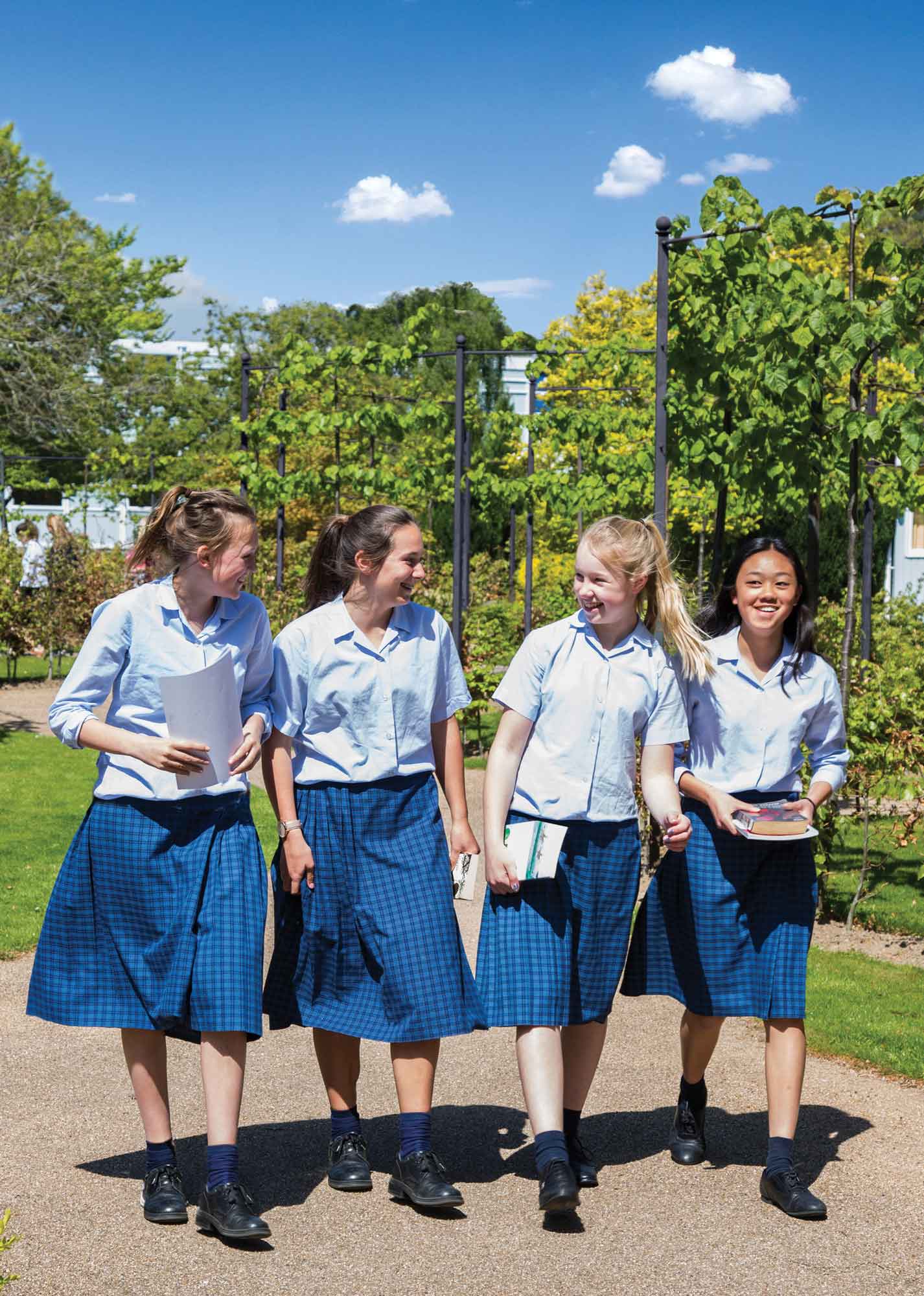 Moreton Hall students