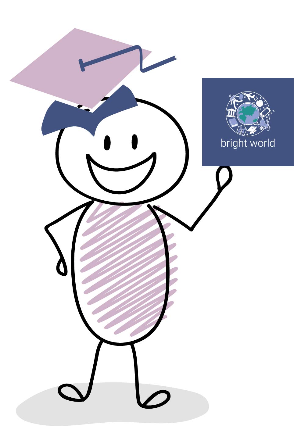 Educational guardian illustration