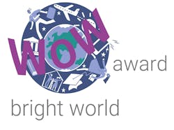 Bright World wow award logo