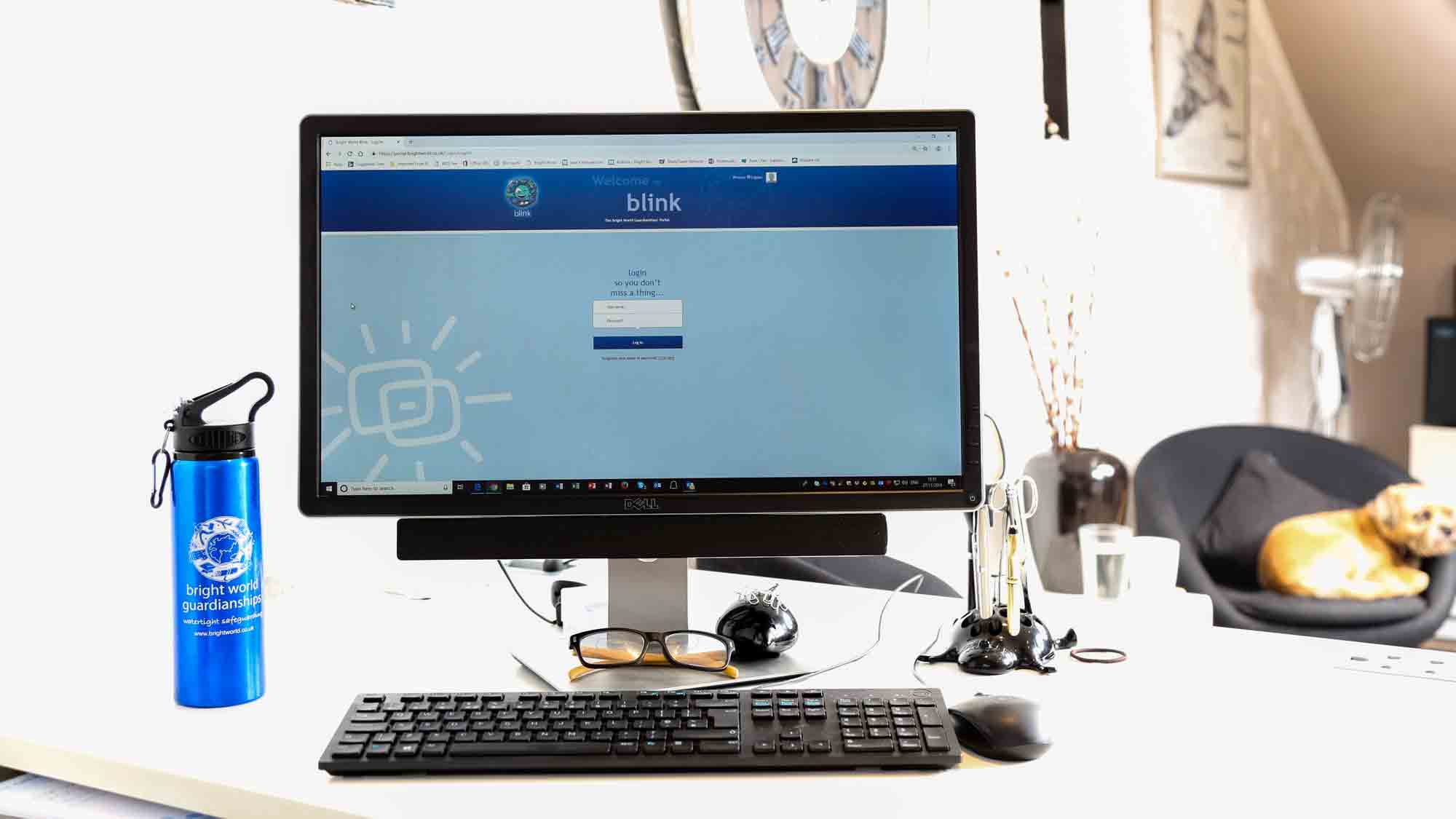 Bright World Blink portal 