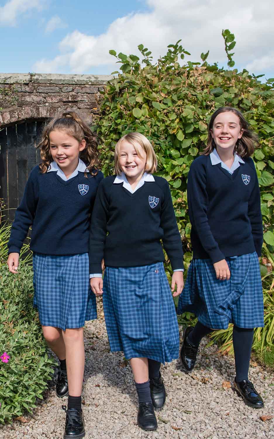 Moreton Hall School students