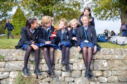 Sutton Valence School students