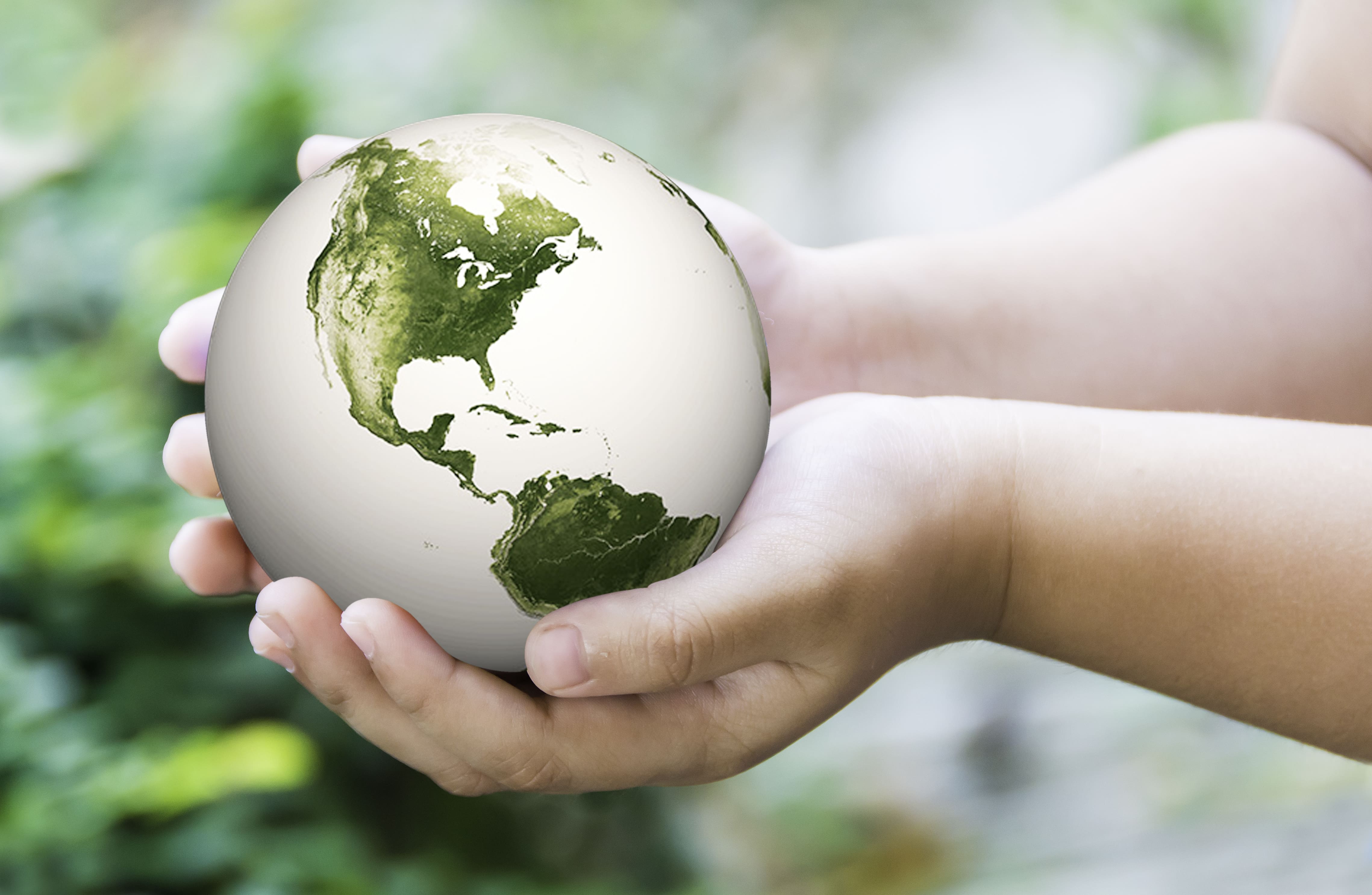 world in someones hands