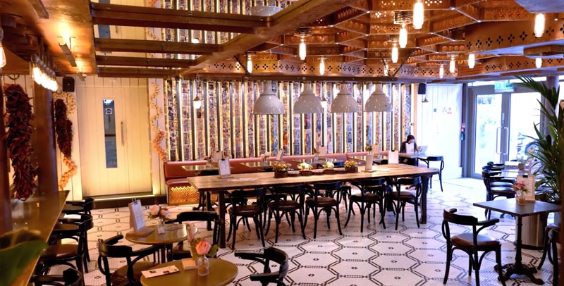 restaurant at SCL London 