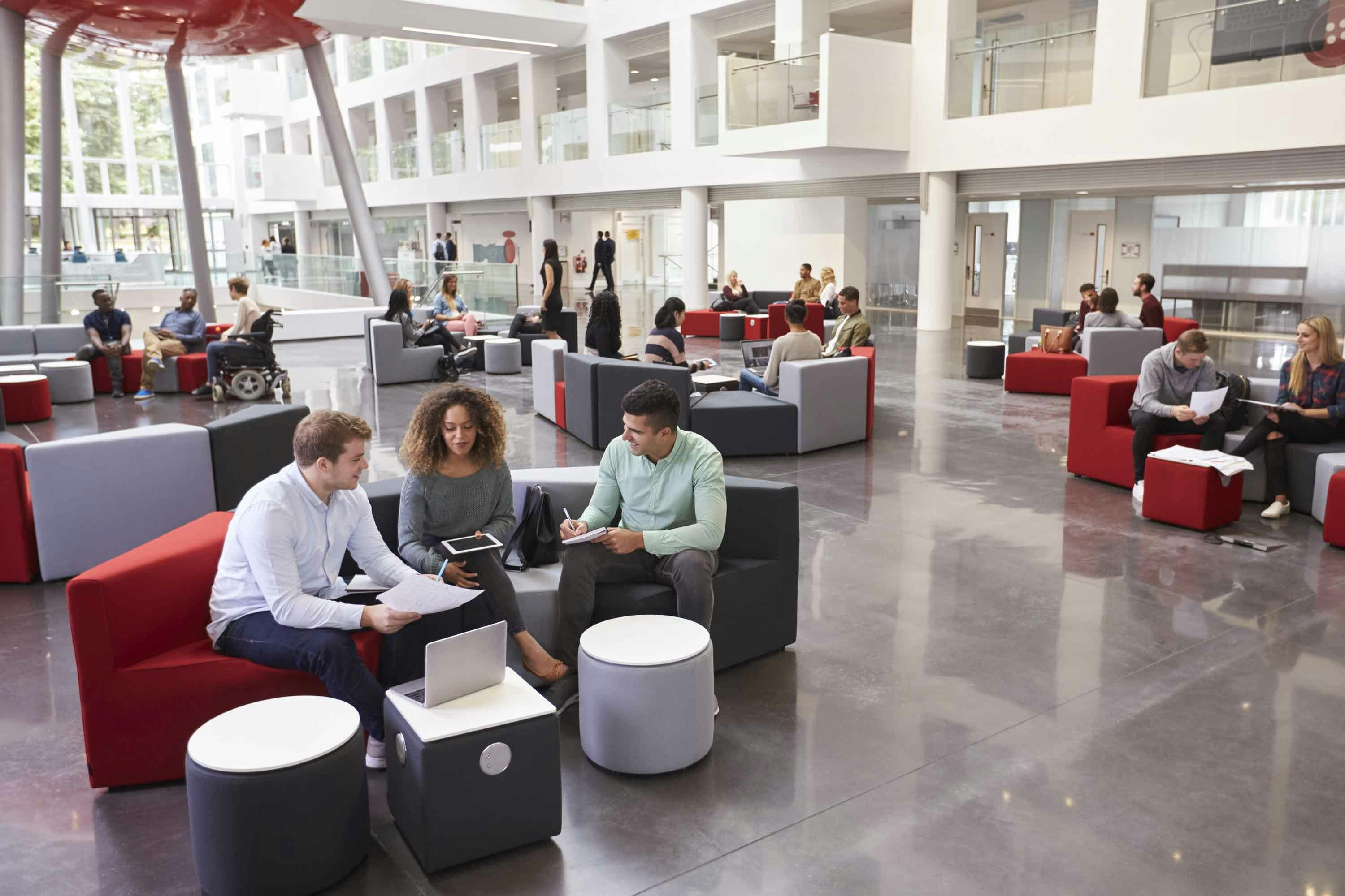 write a newspaper report changes made by the british in education system students at college