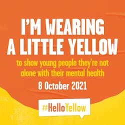 hello yellow banner