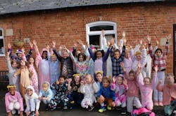 adcote students in pyjamas for children in need
