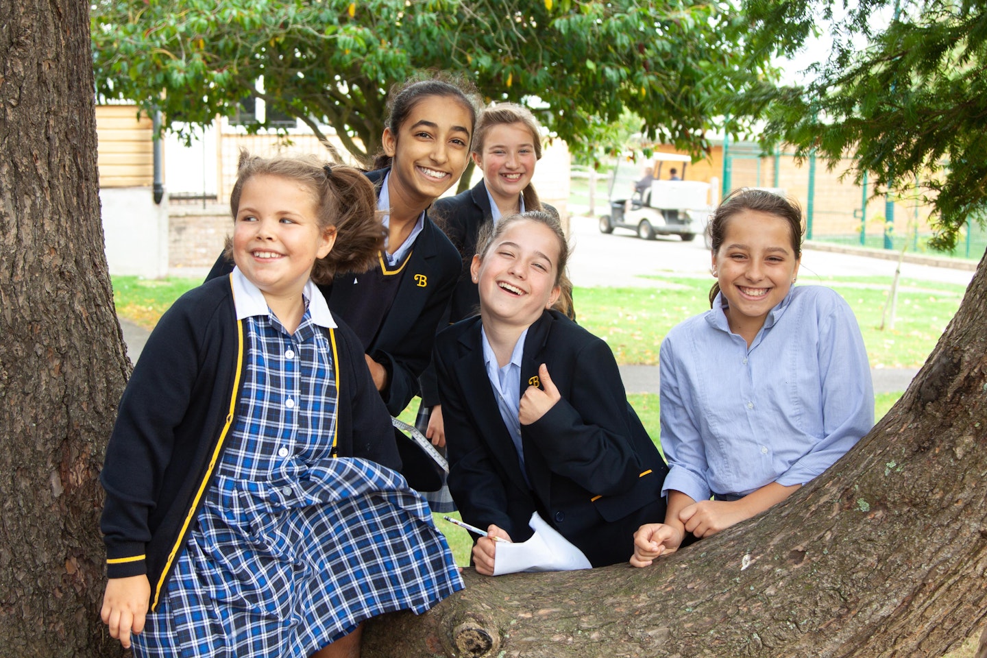Students at Burgess Hill Girls