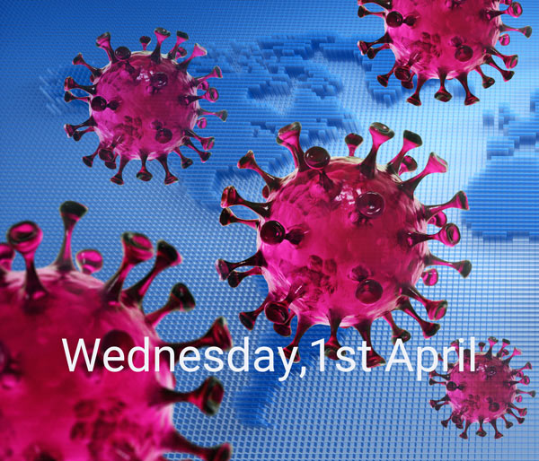 Wednesday 1st April