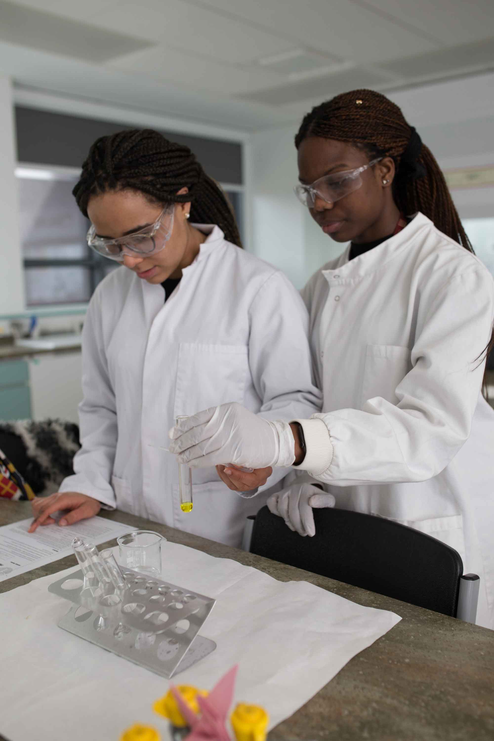 Concord science students