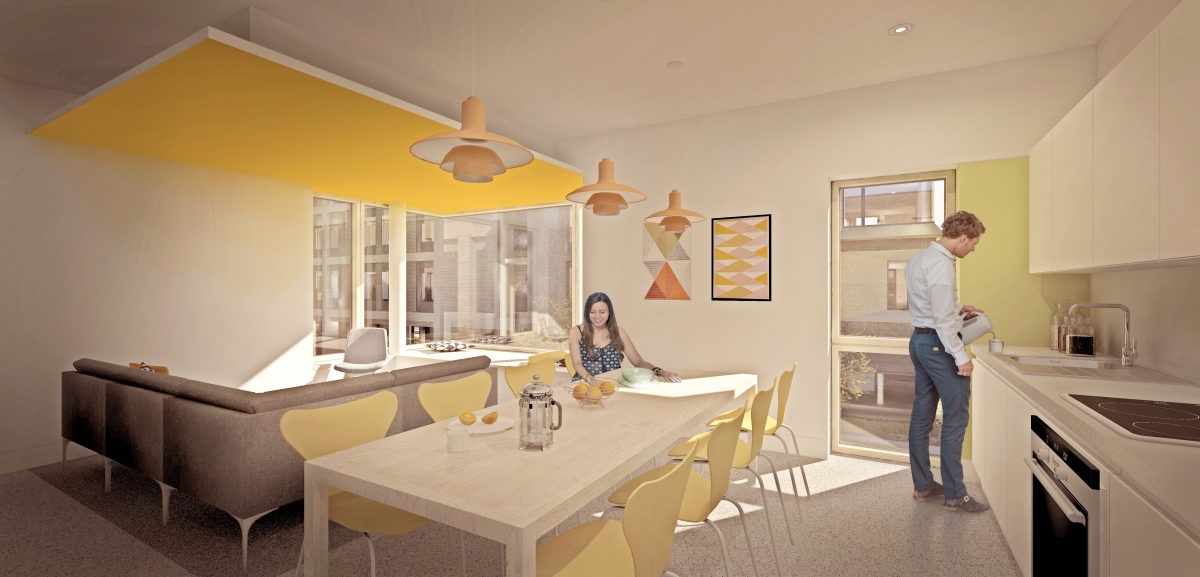 AUB communal kitchen