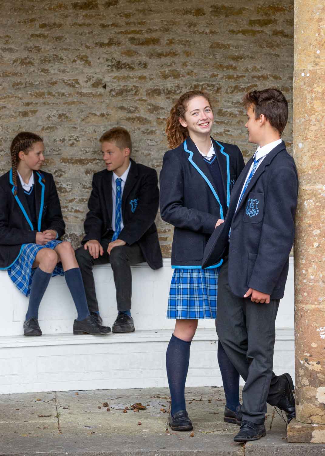 Leweston School students