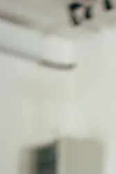 Man on computer looking intently