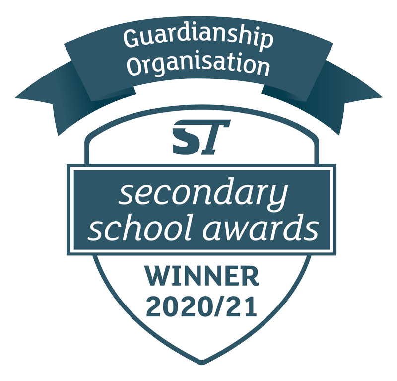 Secondary school awards badge 
