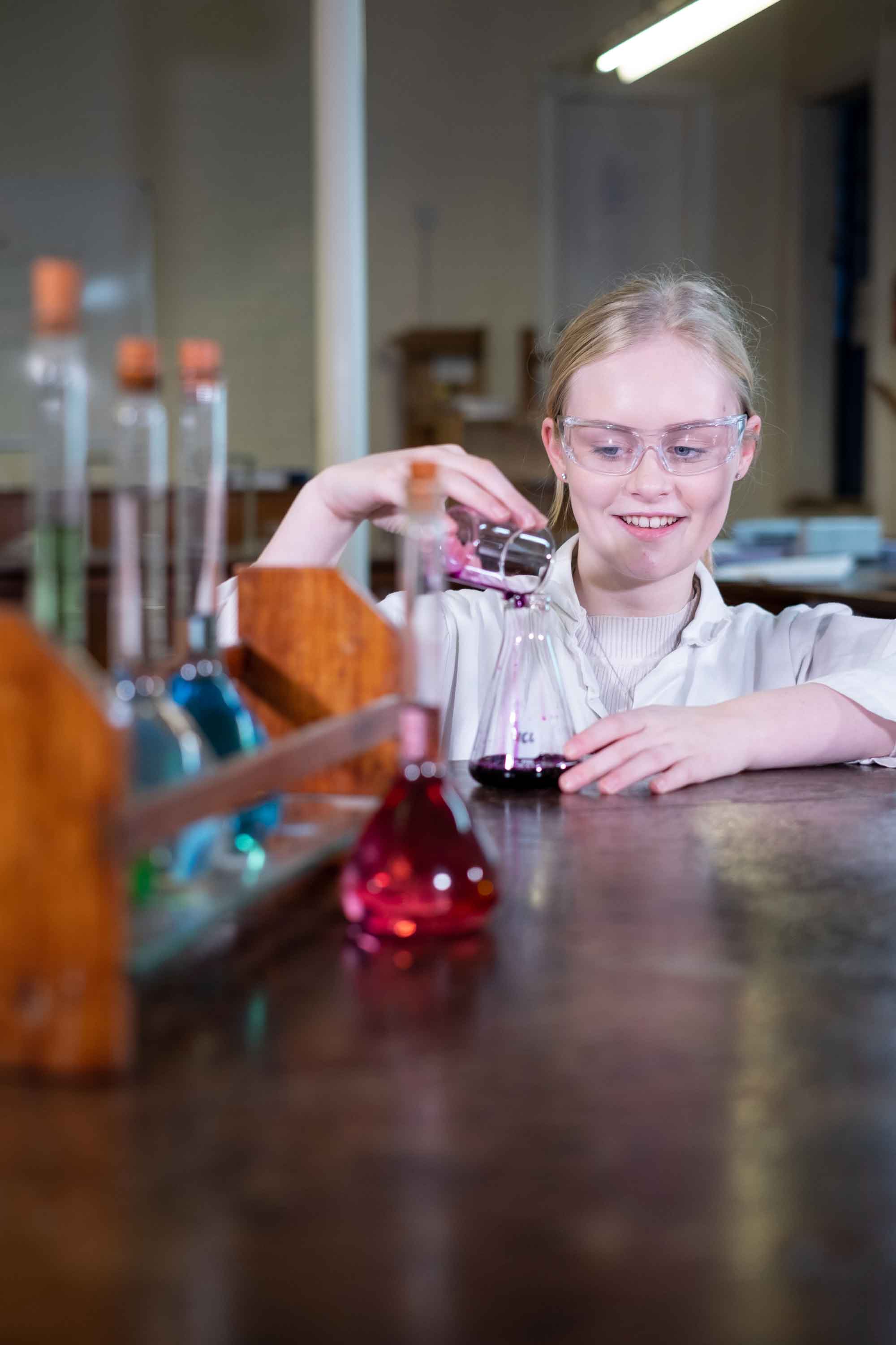 Lucton science lesson