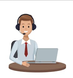man on headphones with laptop
