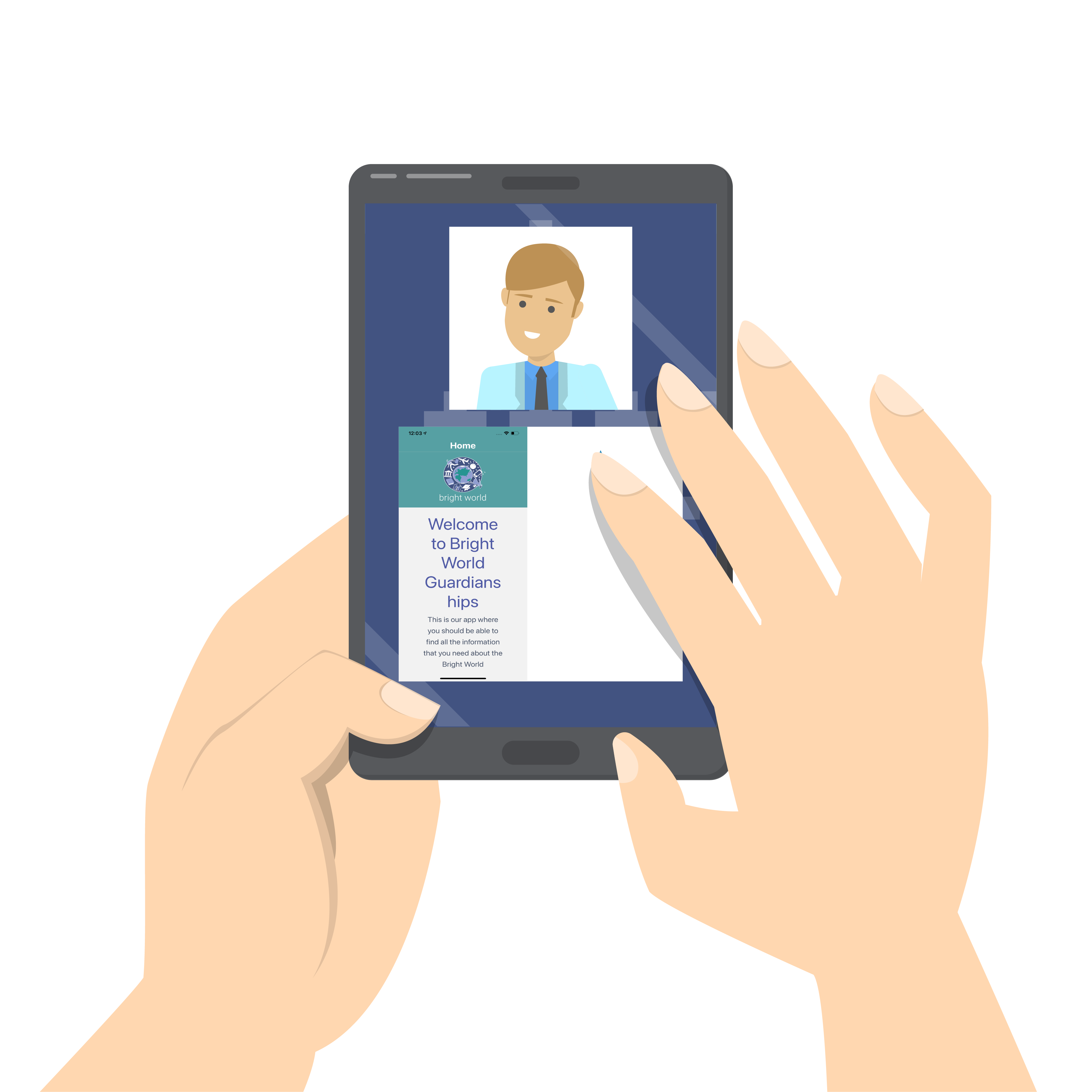 virtual Bright World meeting