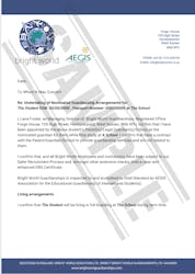 sample letter of undertaking