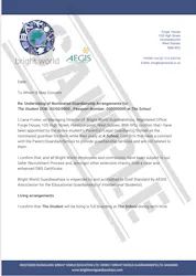sample letter of undertaking