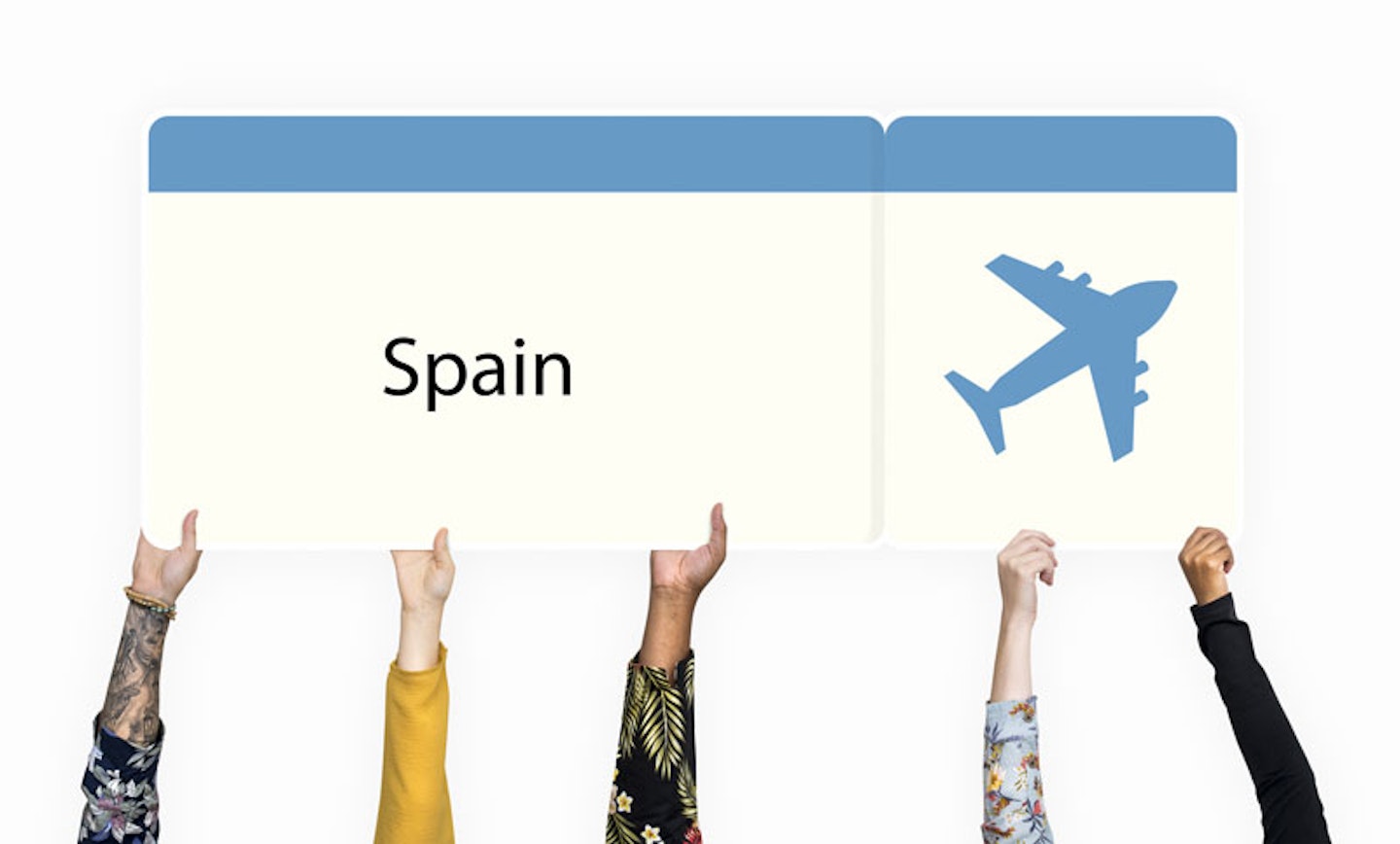 Spain flight ticket