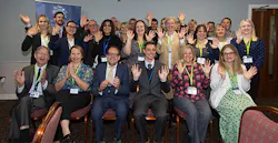 Bright World team waving