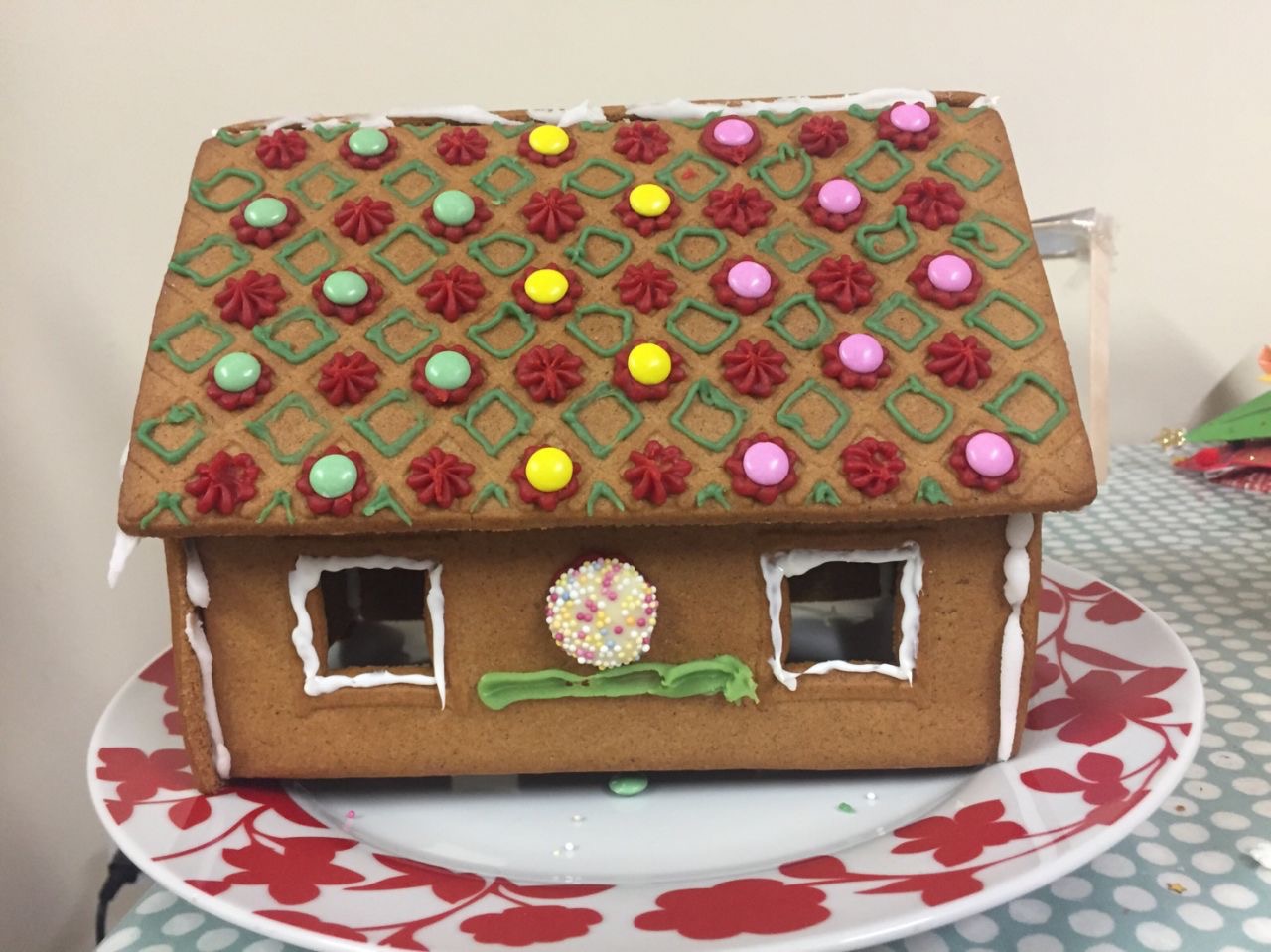 Christmas gingerbread house