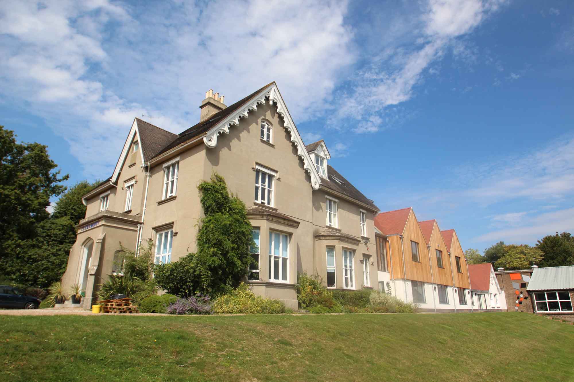 Claremont School front