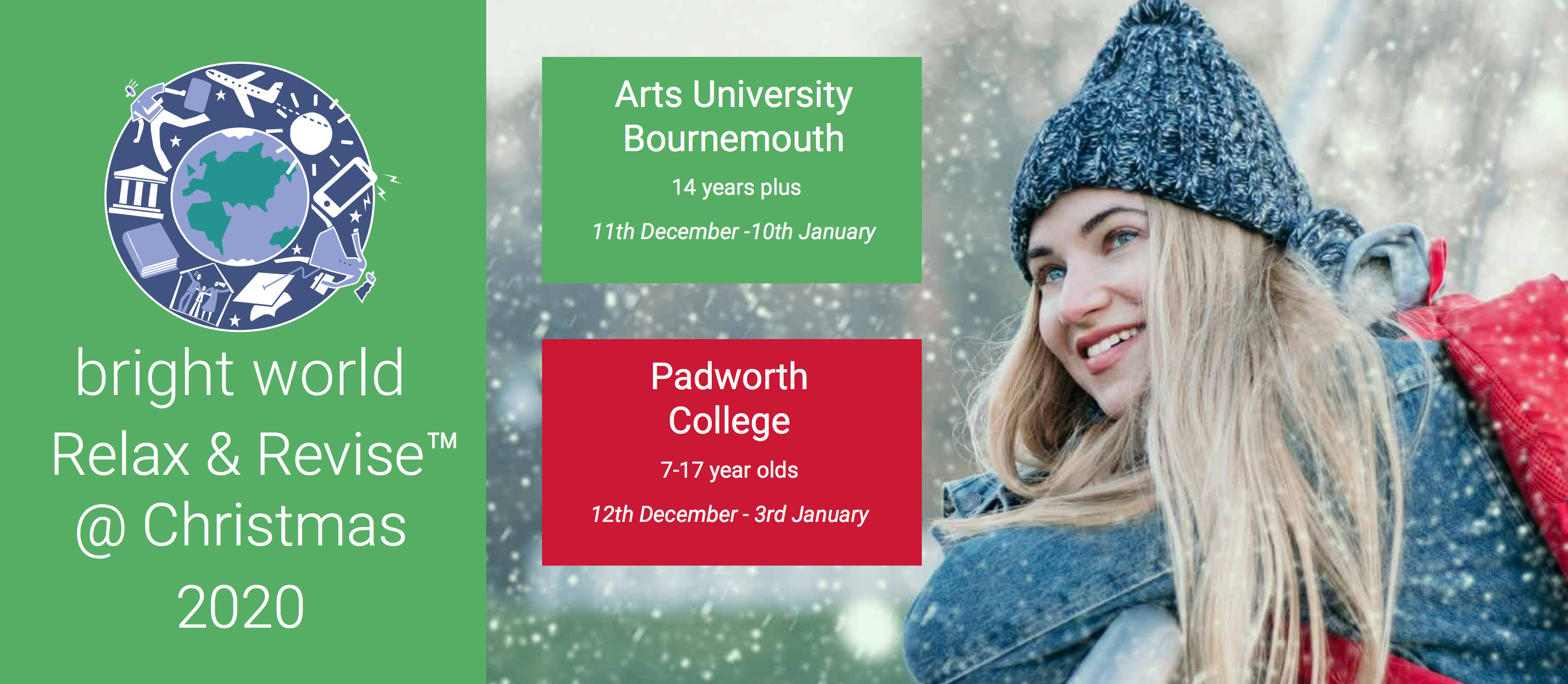 Bright World Christmas brochure