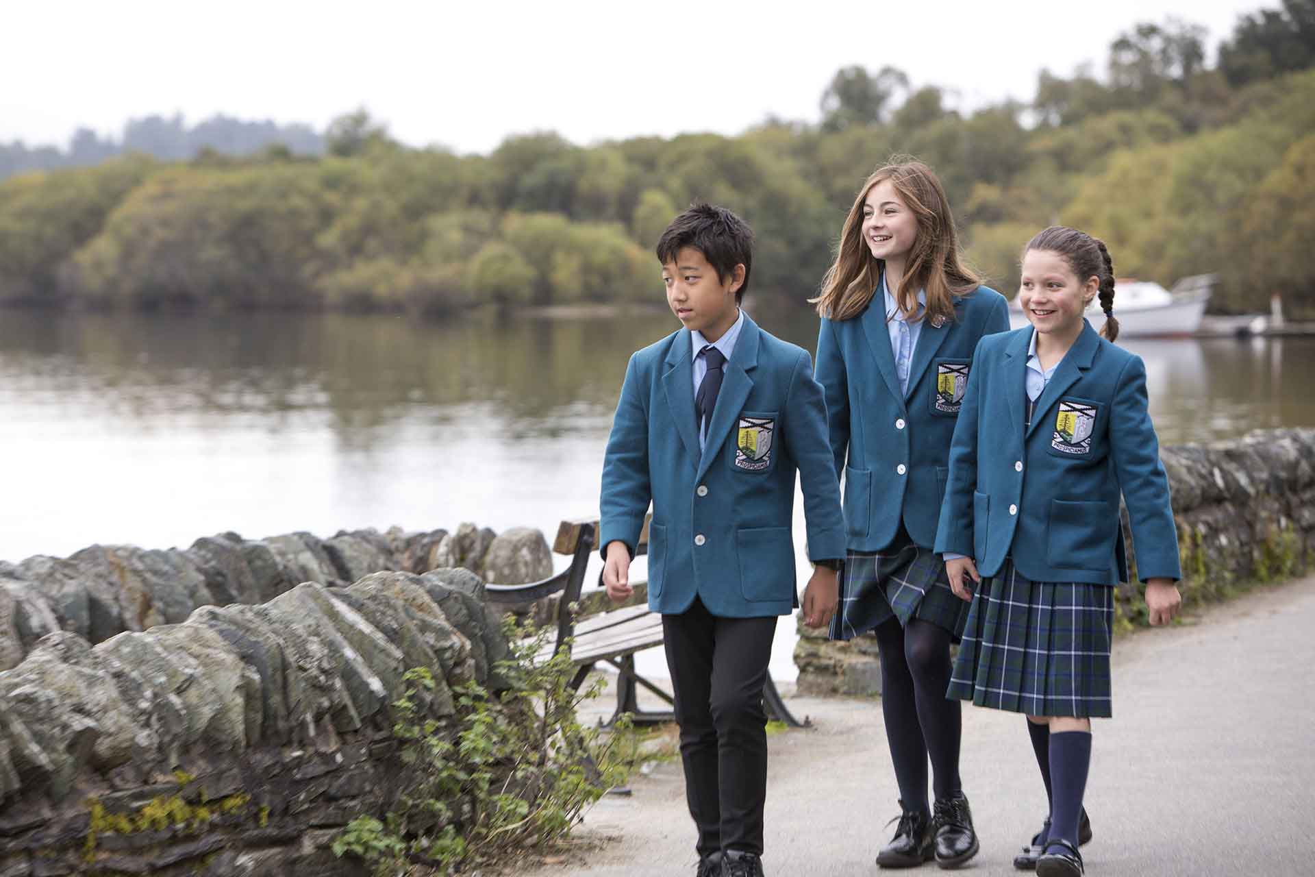 Lomond School students