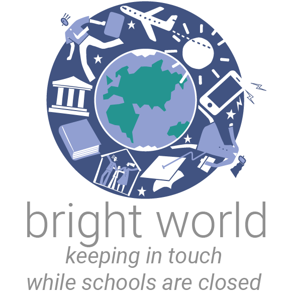 Bright World Keeping in Touch logo