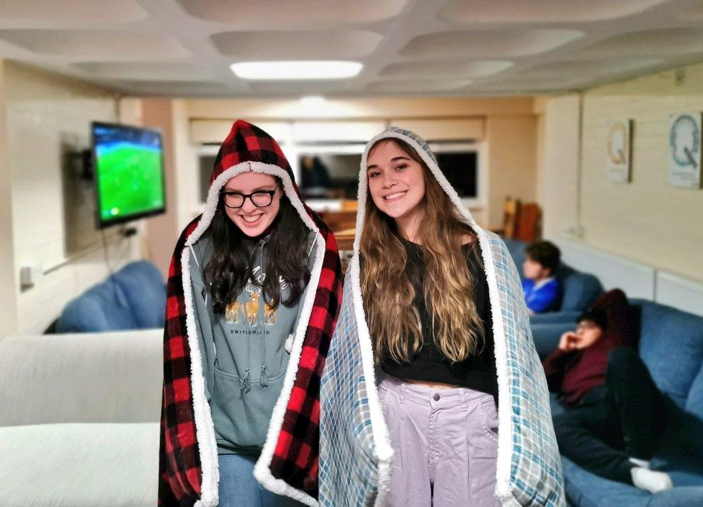 students in boarding at Sibford School