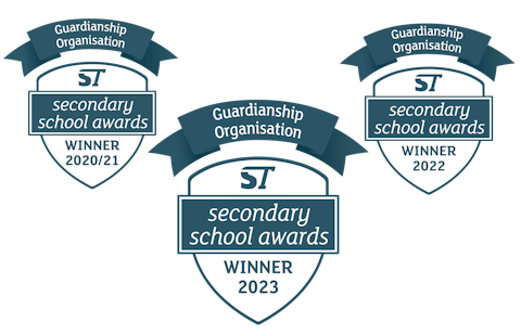 ST Secondary award winners logos