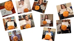 Relax & Revise student halloween pumpkin contest