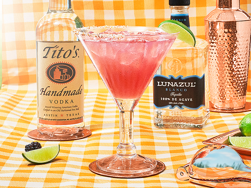 Blackberry TitoRita Chili's Margarita of the Month August
