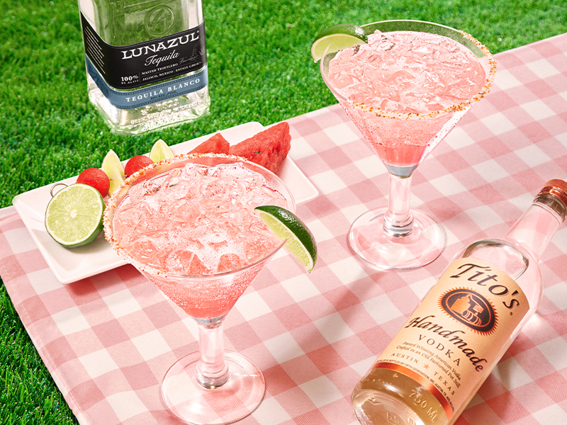 Tito's Watermelon Spritz Chili's Margarita of the Month June
