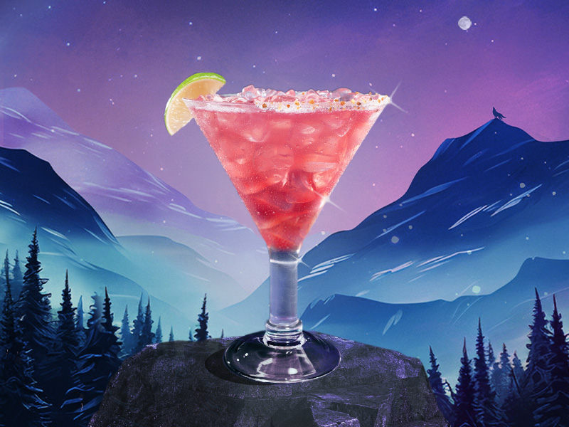 Call of the Wildberry Marg Chili's Margarita of the Month November