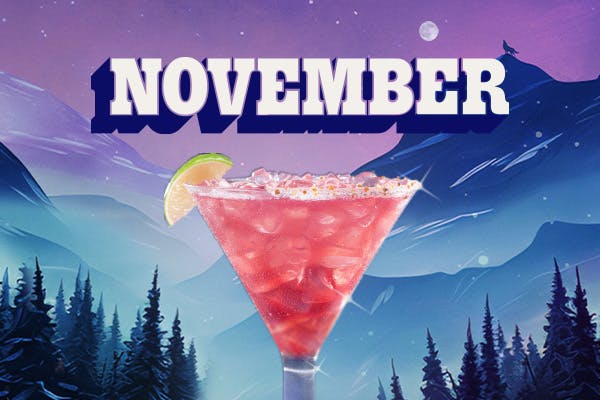 Chili's Margarita of the Month | Call of the Wildberry Marg | November