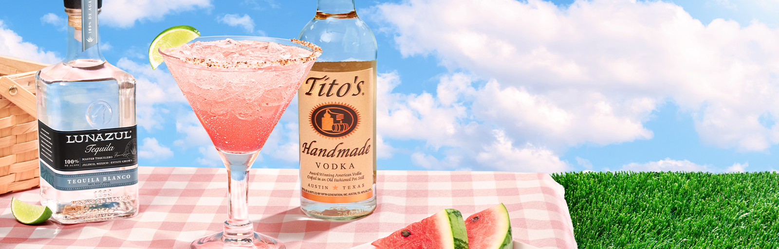 Tito's Watermelon Spritz Chili's Margarita of the Month June