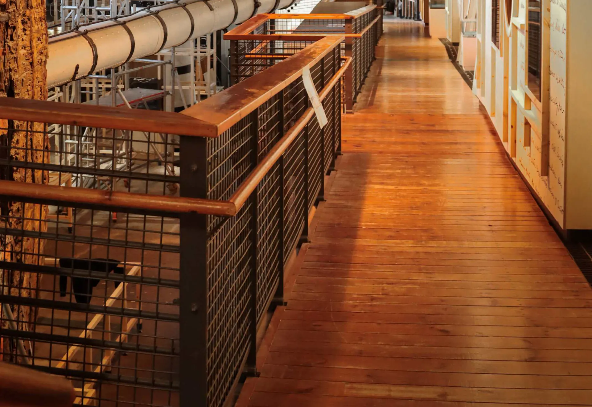 The SS Great Britain Experience museum under refurb