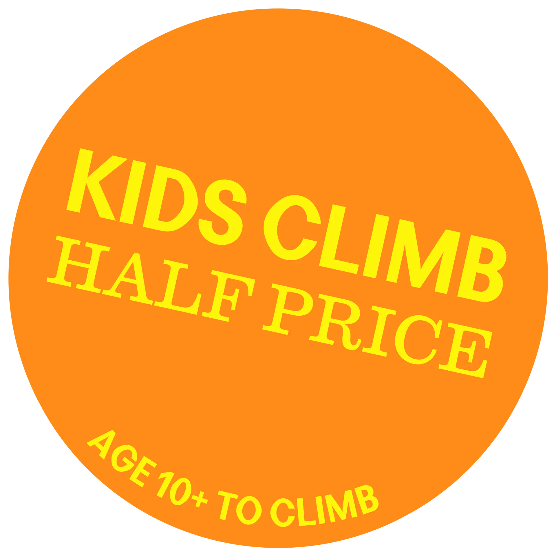 Go Aloft: Kids Climb Half Price 