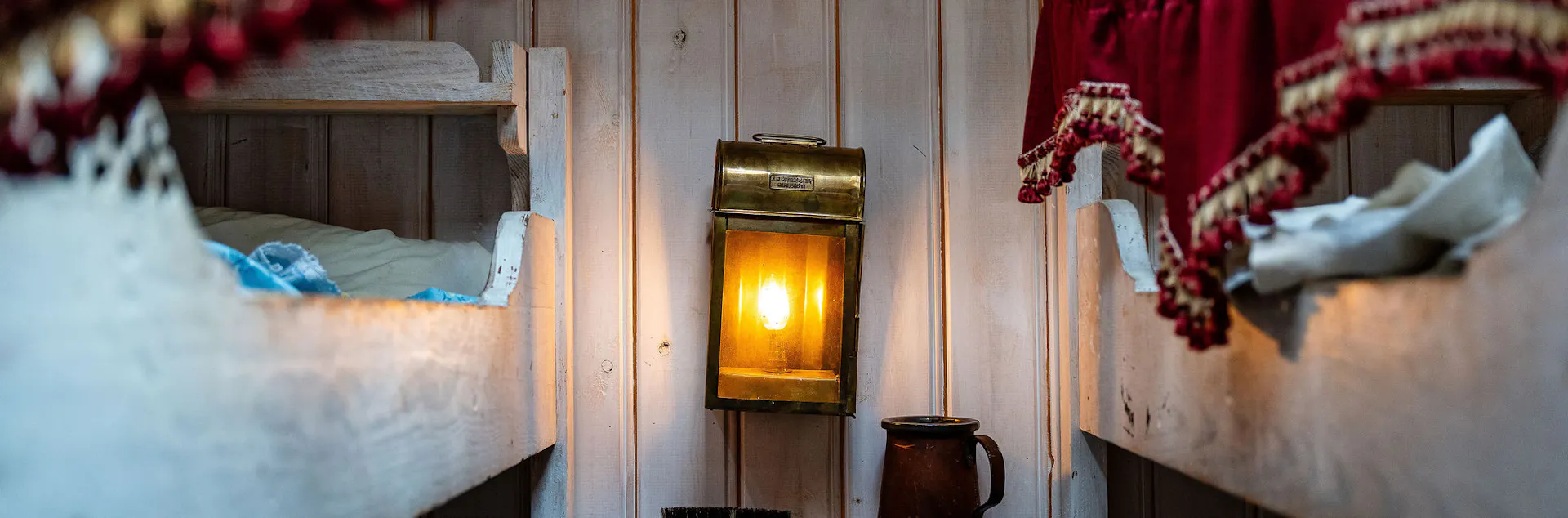 Details from inside steerage of the ship 