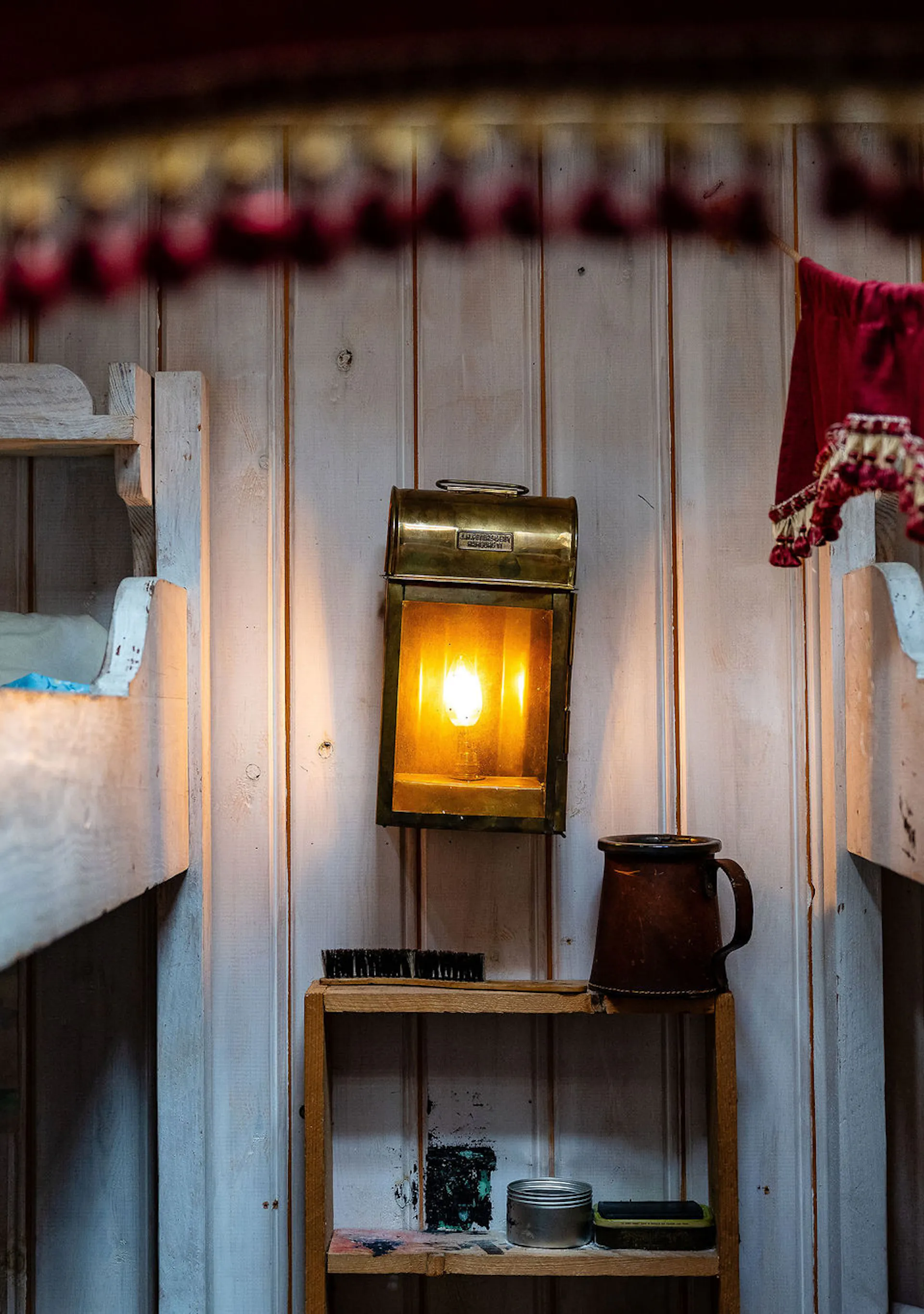 Details from inside steerage of the ship 